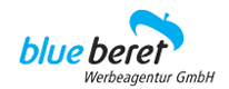 Logo Blue Beret Werbeagentur GmbH